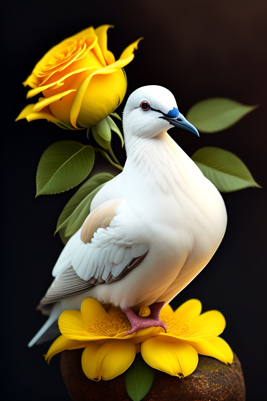 ai generated, white dove, flowers-7706498.jpg